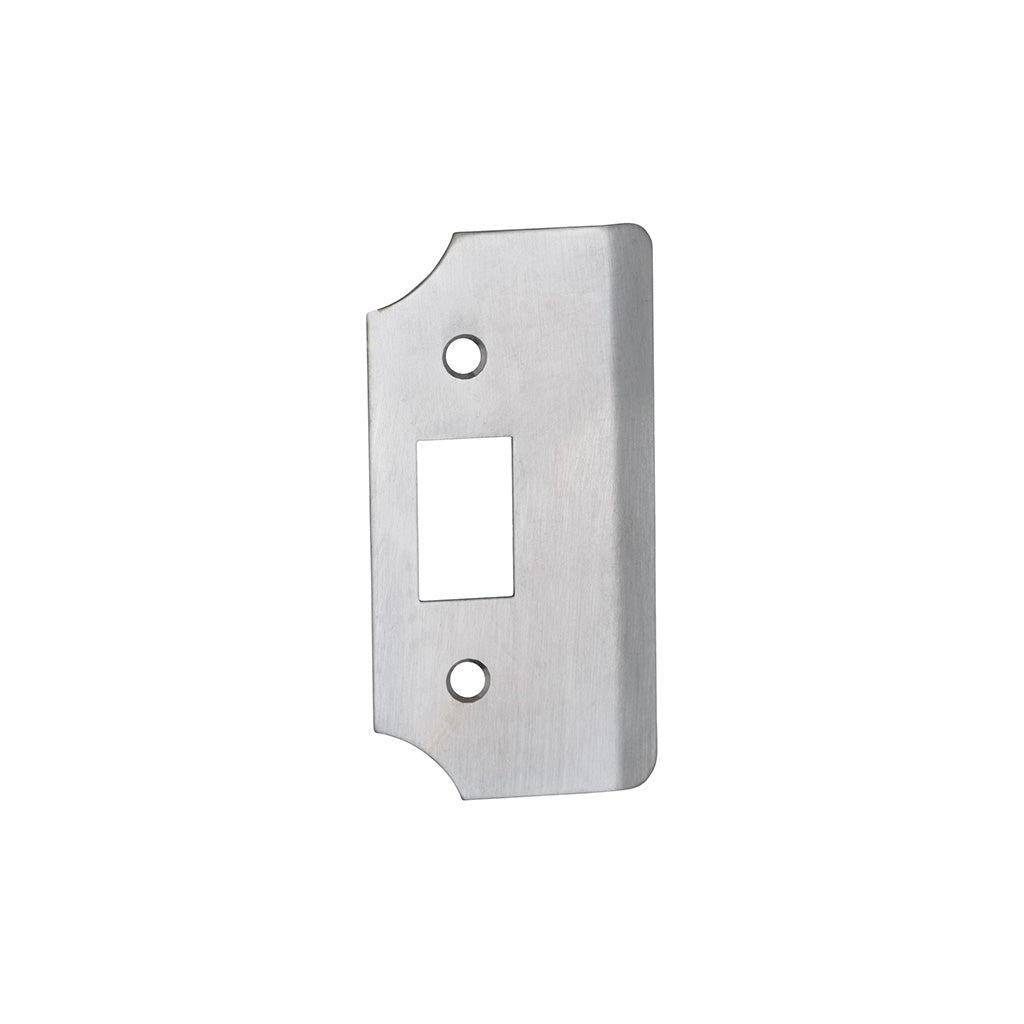 Tube Latch Rebate Kit Extension Plate Satin Chrome