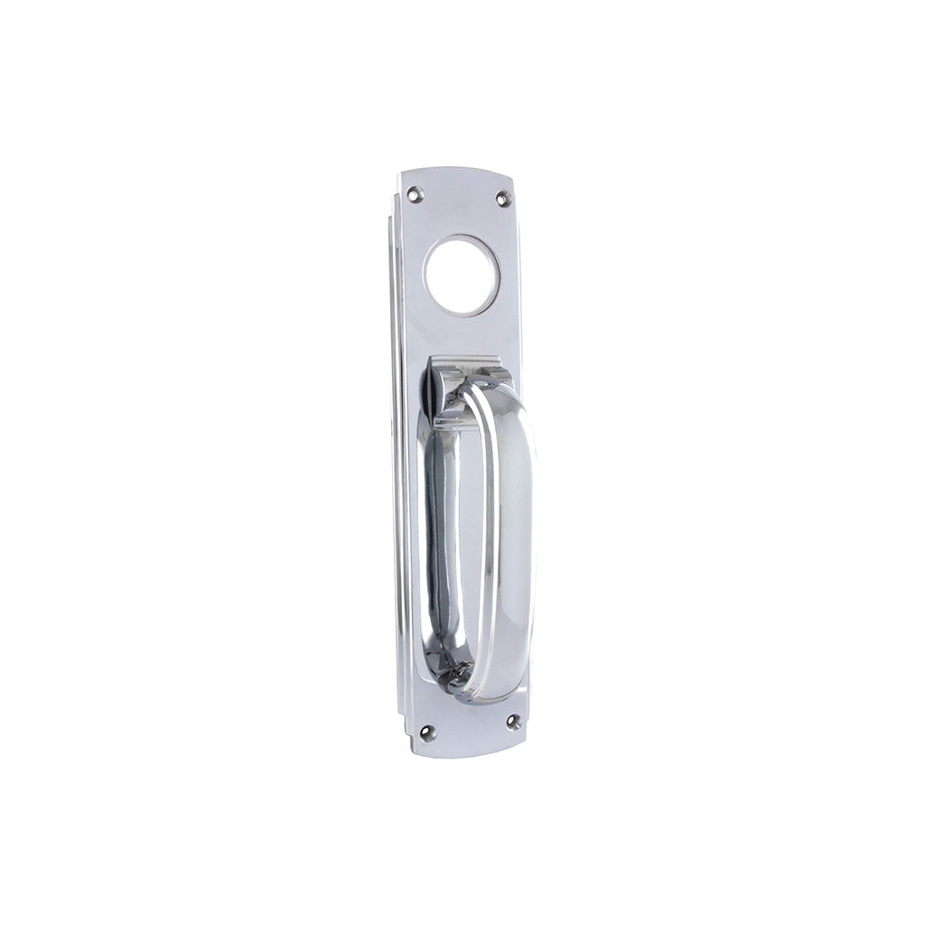 Deco Pull Handle - Knocker - H240xW60mm Chrome Plated / 240mm