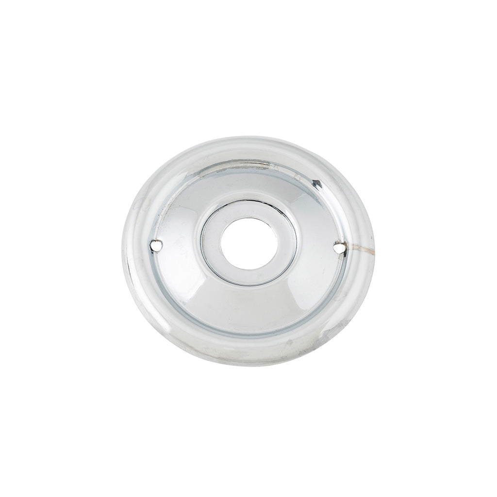 Milled Edge Mortice Knob Backplates - 52mm Satin Chrome / Passage / Lever Set Only