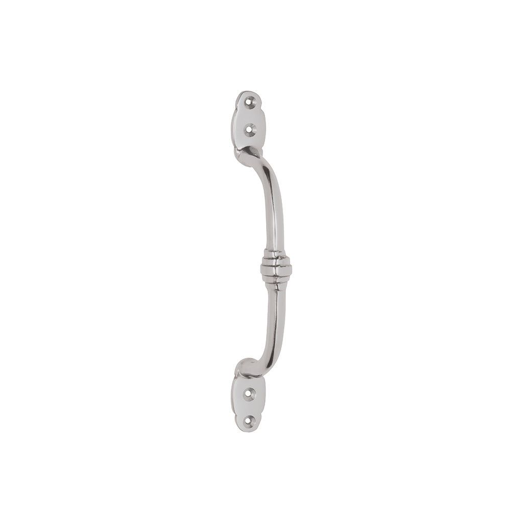 Offset Banded Pull Handle - H180xP41mm Satin Chrome / 180mm