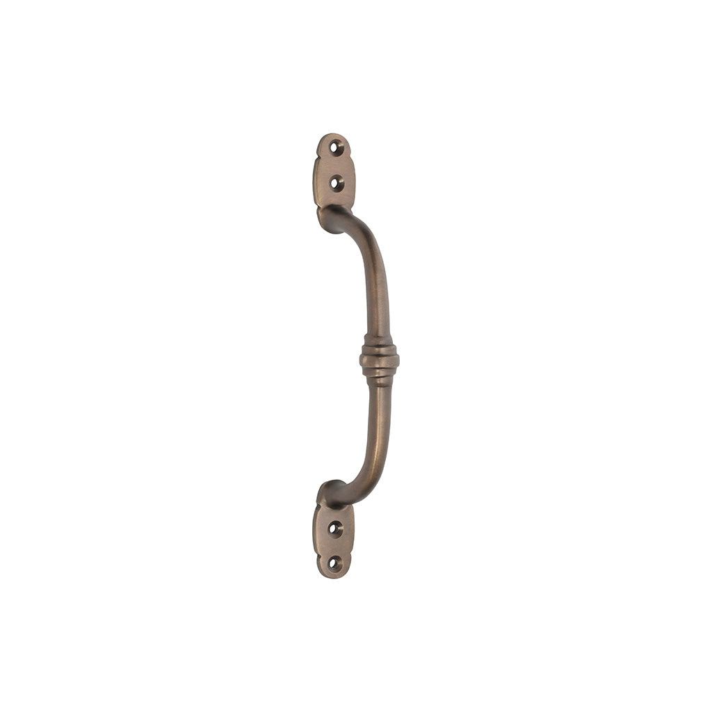 Offset Banded Pull Handle - H180xP41mm Antique Brass / 180mm