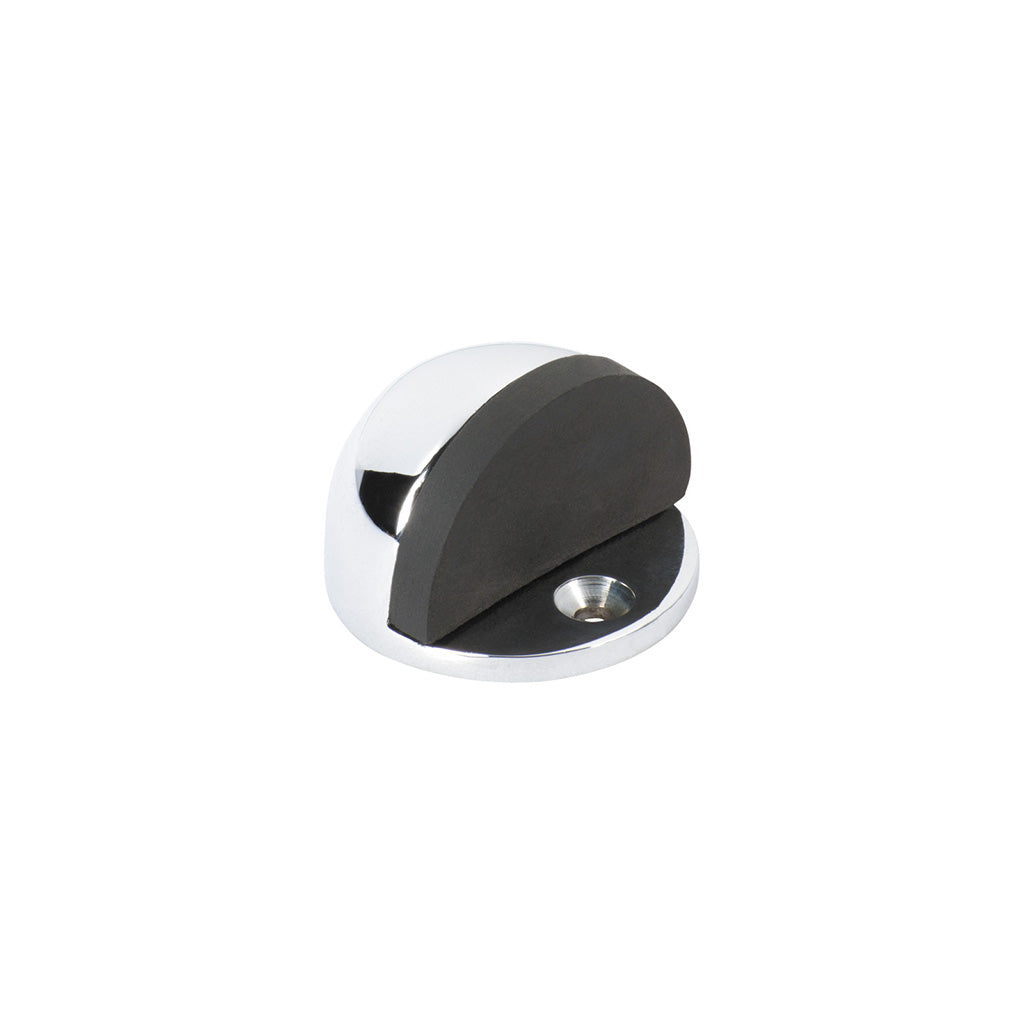 Oval Door Stop Chrome Plated