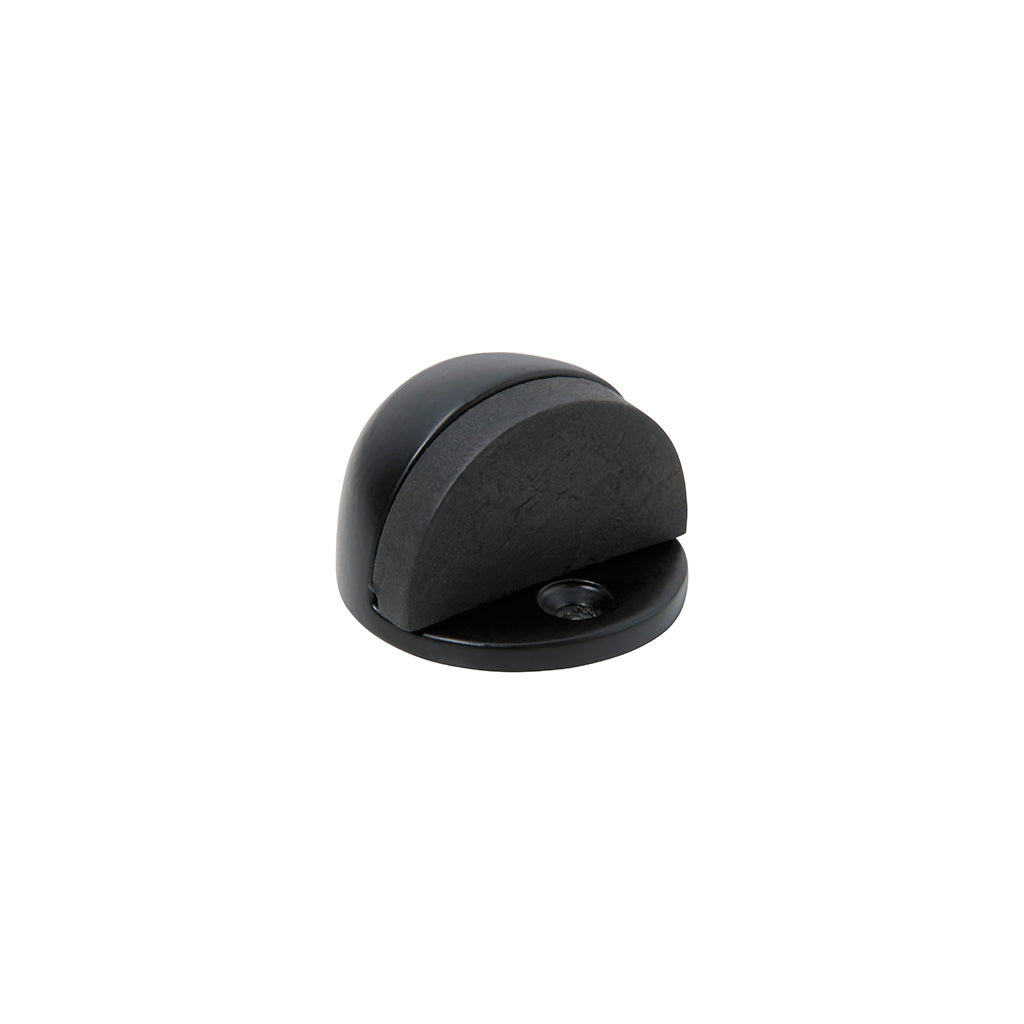 Oval Door Stop Matt Black