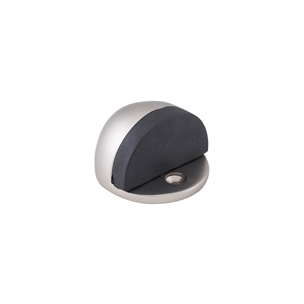Oval Door Stop Satin Nickel