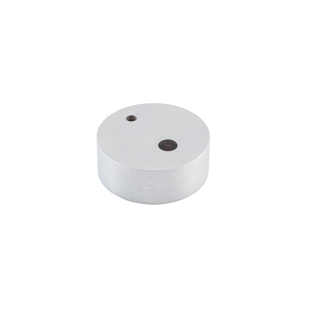 Oval Door Stop Spacer Satin Chrome