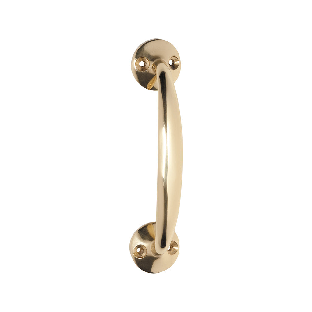 Telephone Pull Handle - L125xP35mm Polished Brass / 125mm