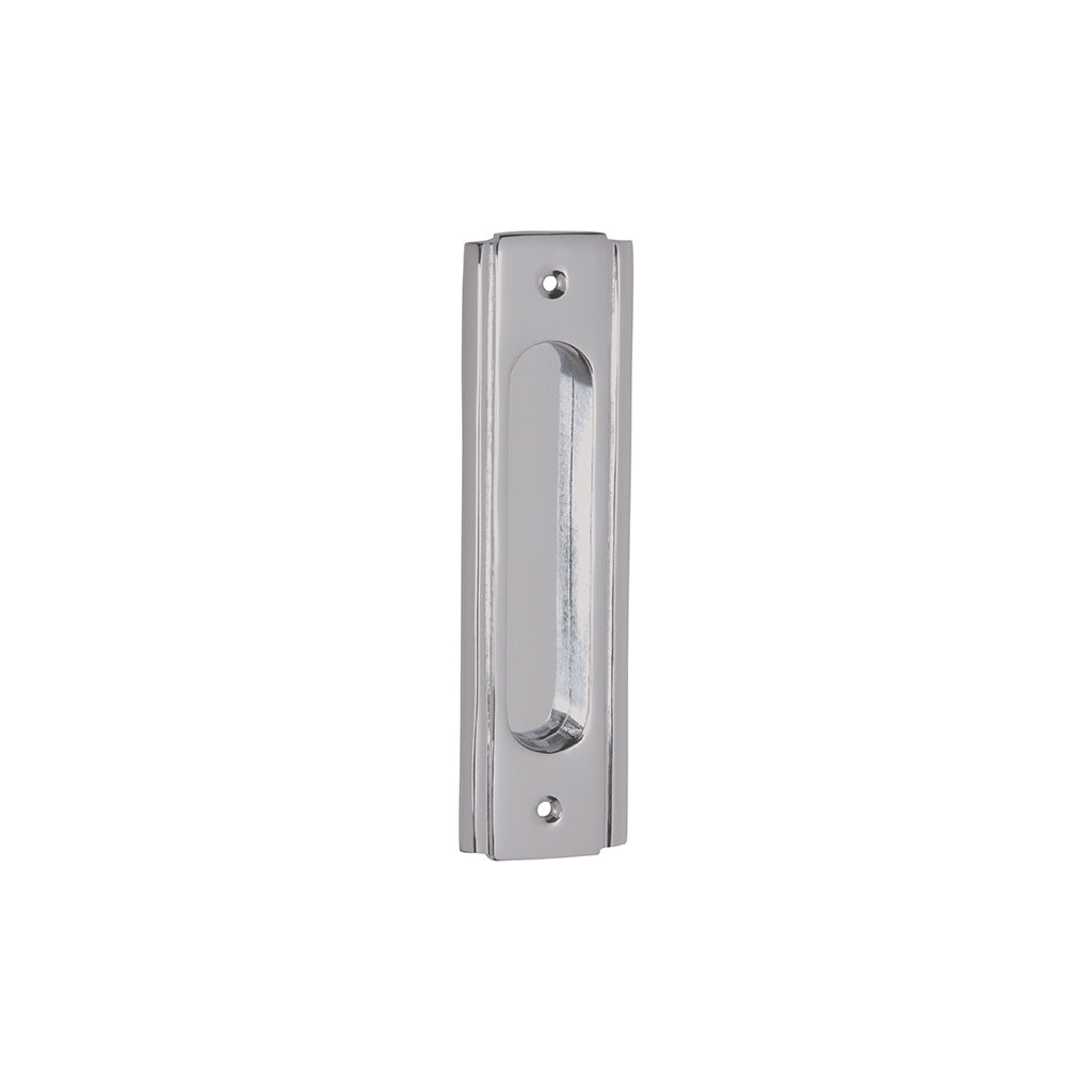 Traditional Flush Pull Satin Chrome