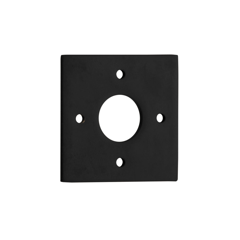 Adaptor Plate - Square Matt Black