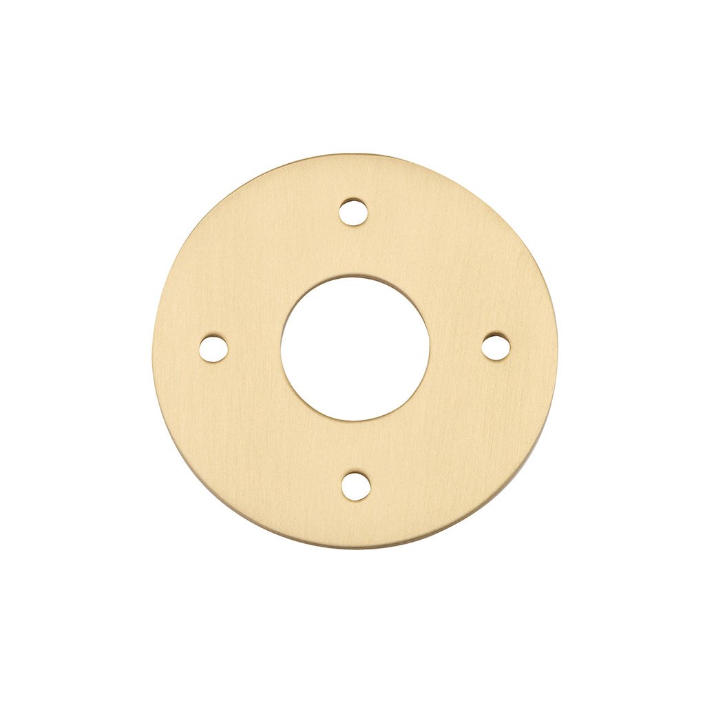 Adaptor Plate - Round Brushed Gold PVD