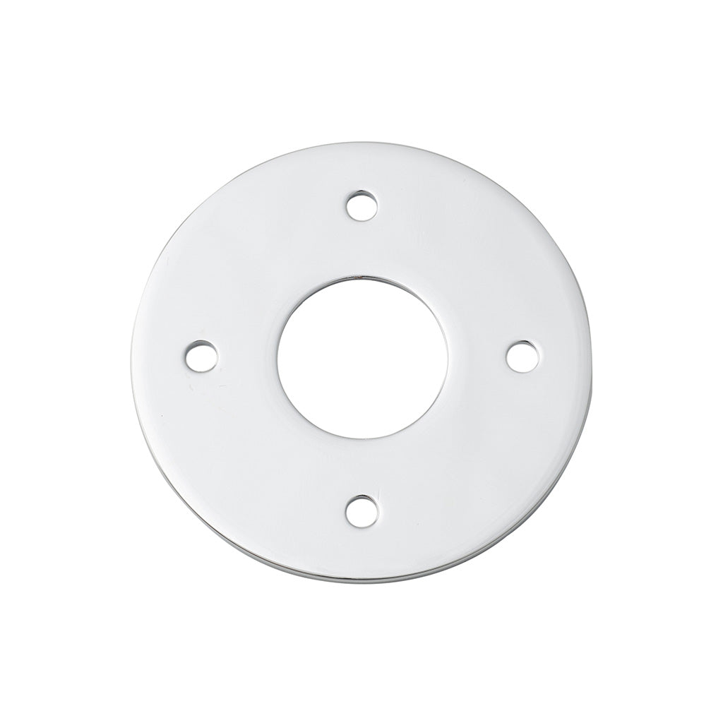 Adaptor Plate - Round Polished Chrome