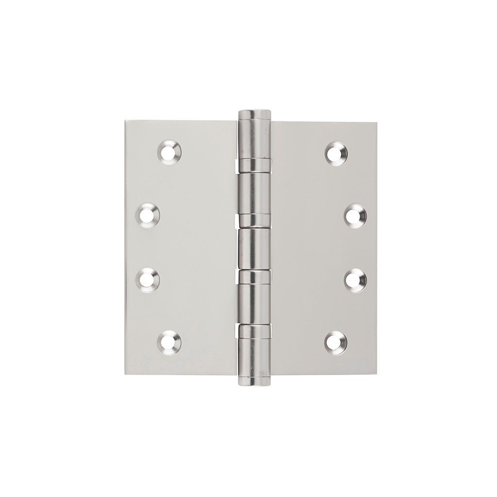 Ball Bearing Hinge - H100xW100mm Satin Nickel