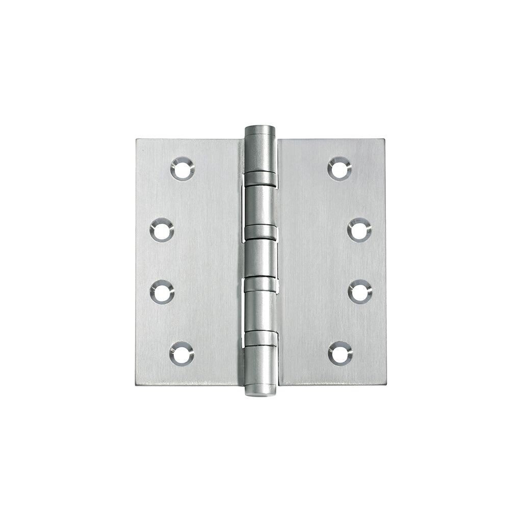 Ball Bearing Hinge - H100xW100mm Satin Chrome