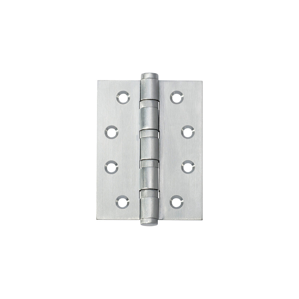 Ball Bearing Hinge - H100xW75mm Satin Chrome