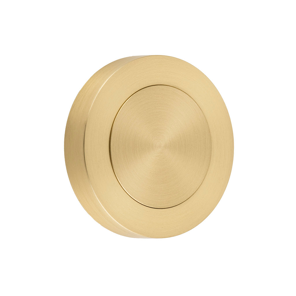 Blank Rose - Round Brushed Gold PVD