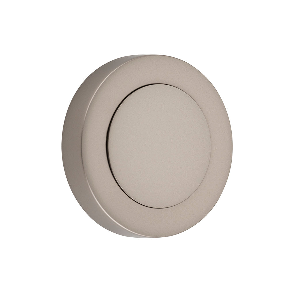Blank Rose - Round Satin Nickel