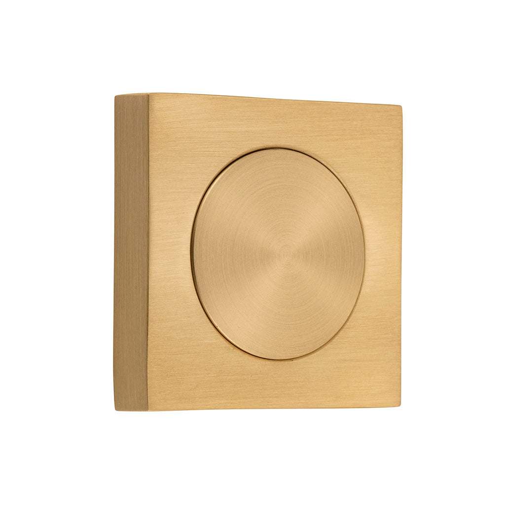 Blank Rose - Square Brushed Brass