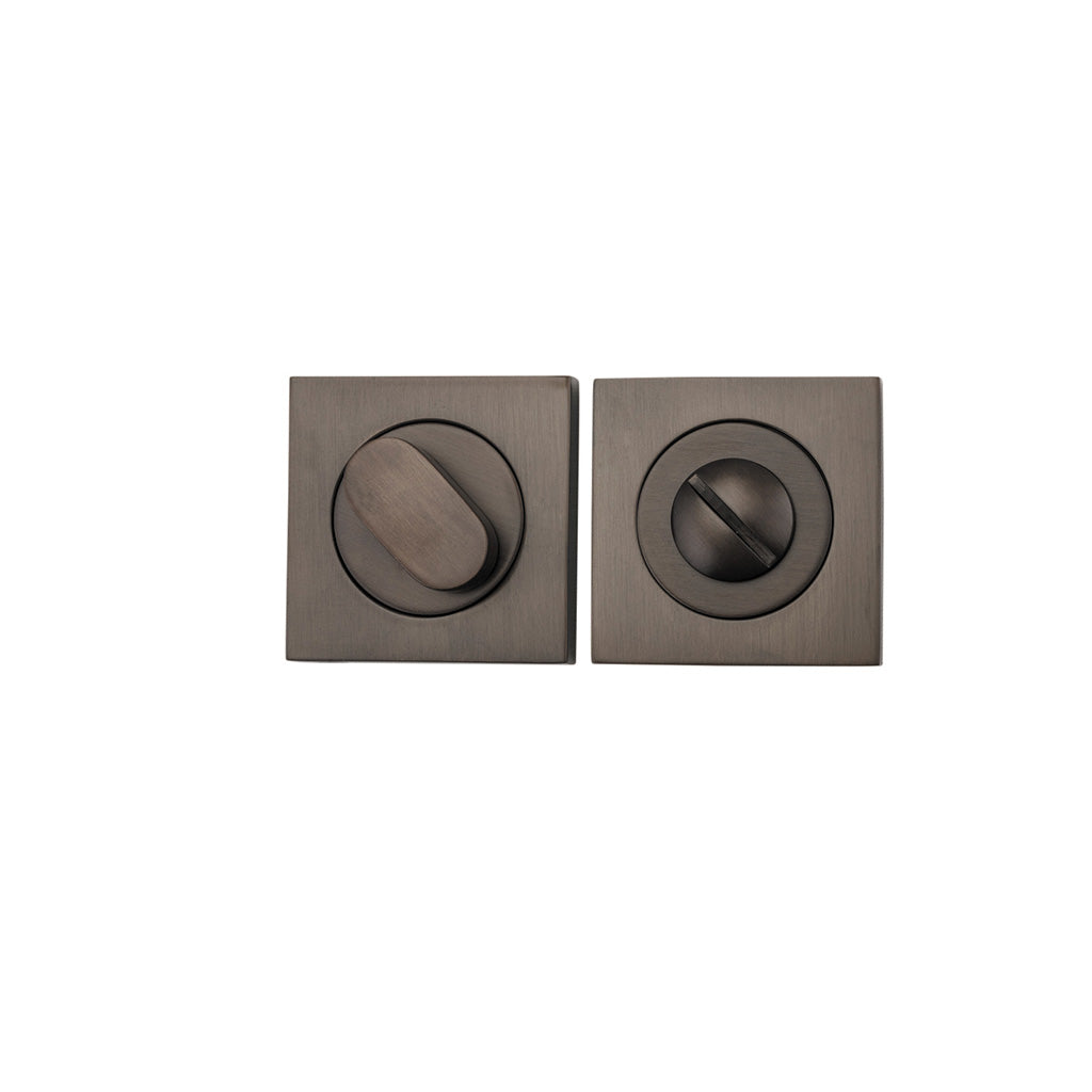 Privacy Turn - Square Signature Brass