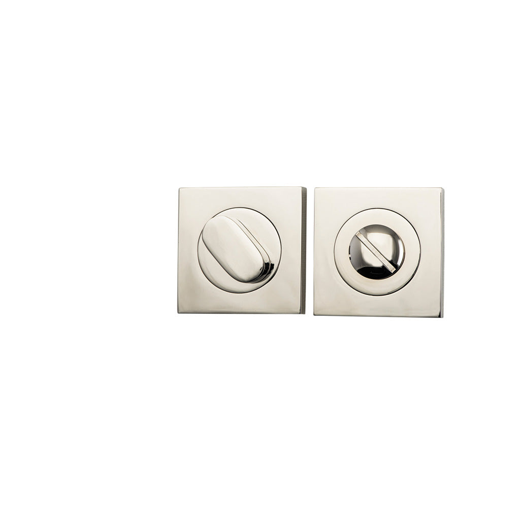 Privacy Turn - Square Polished Nickel
