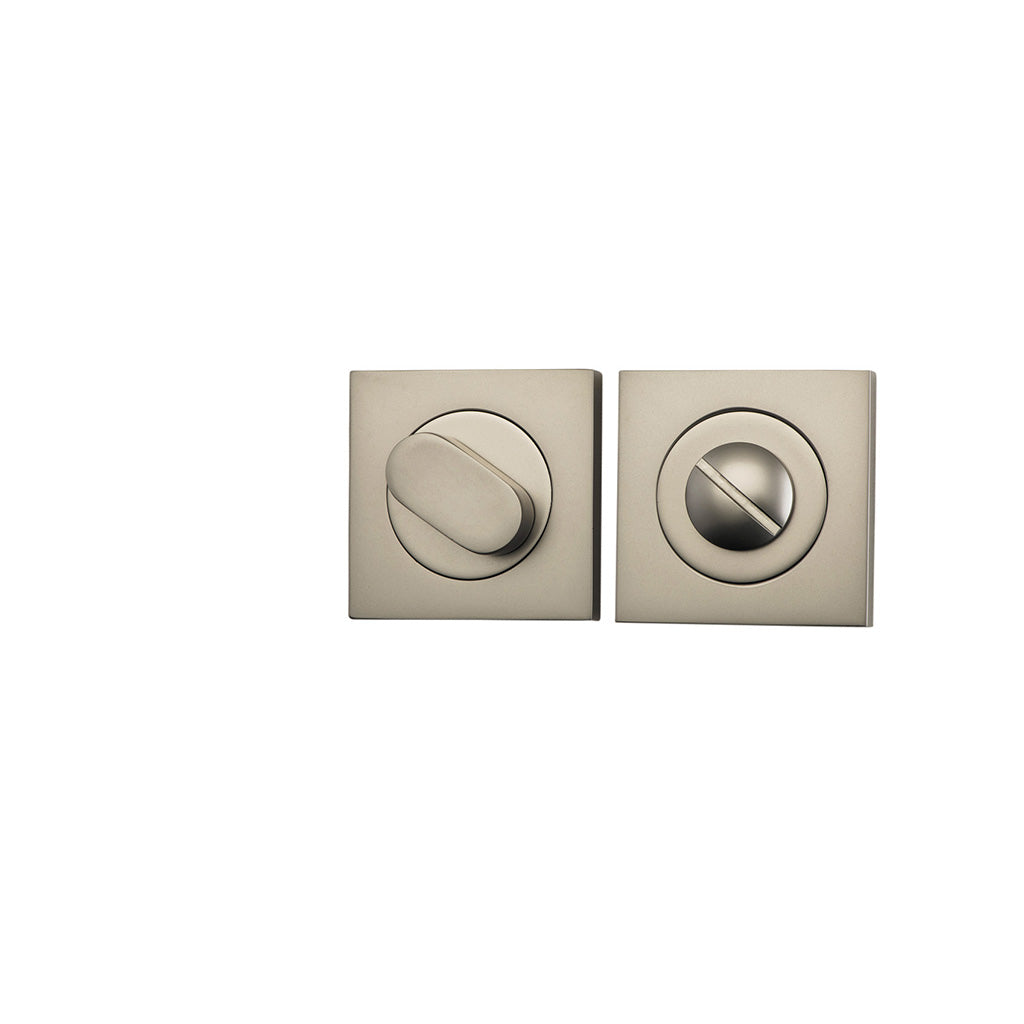 Privacy Turn - Square Satin Nickel
