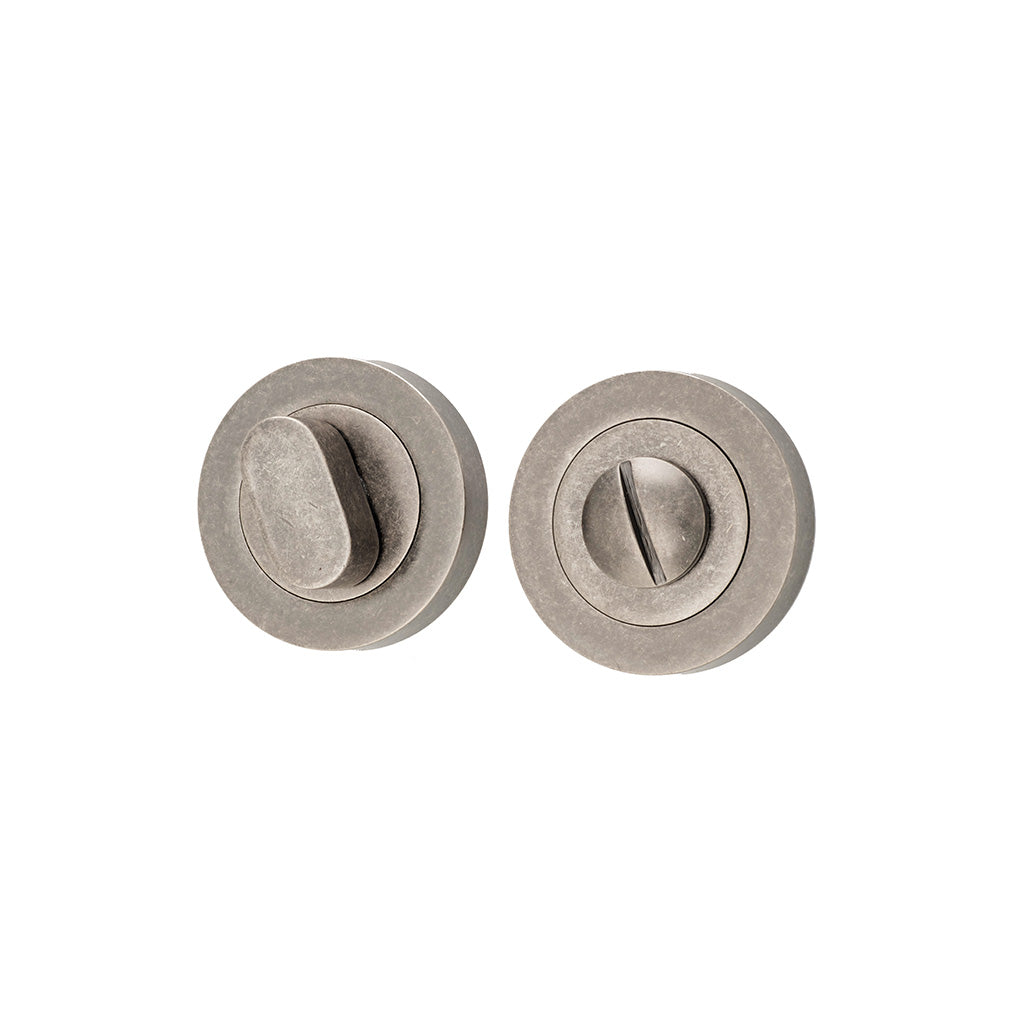 Privacy Turn - Round Distressed Nickel