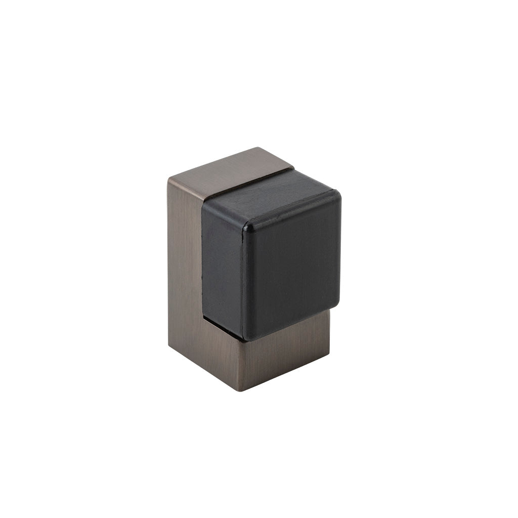 Square Door Stop Signature Brass