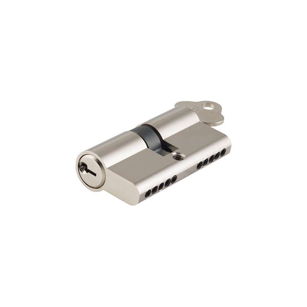 Euro Cylinder Dual Function Key-Key 5 Pin - 65mm Polished Nickel