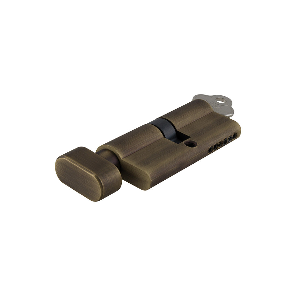 Euro Cylinder Key-Thumb 5 Pin Signature Brass
