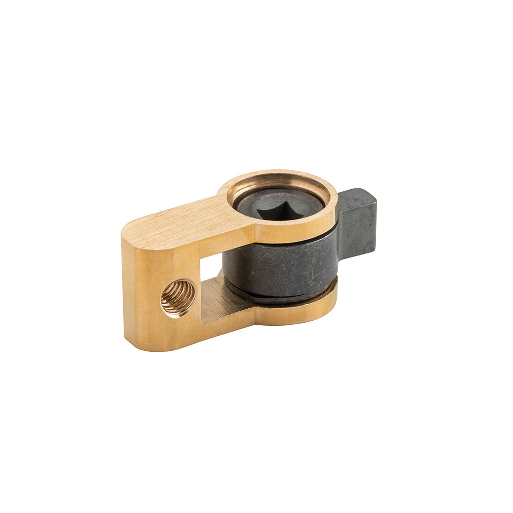Euro Lock Privacy Adaptor Polished Brass
