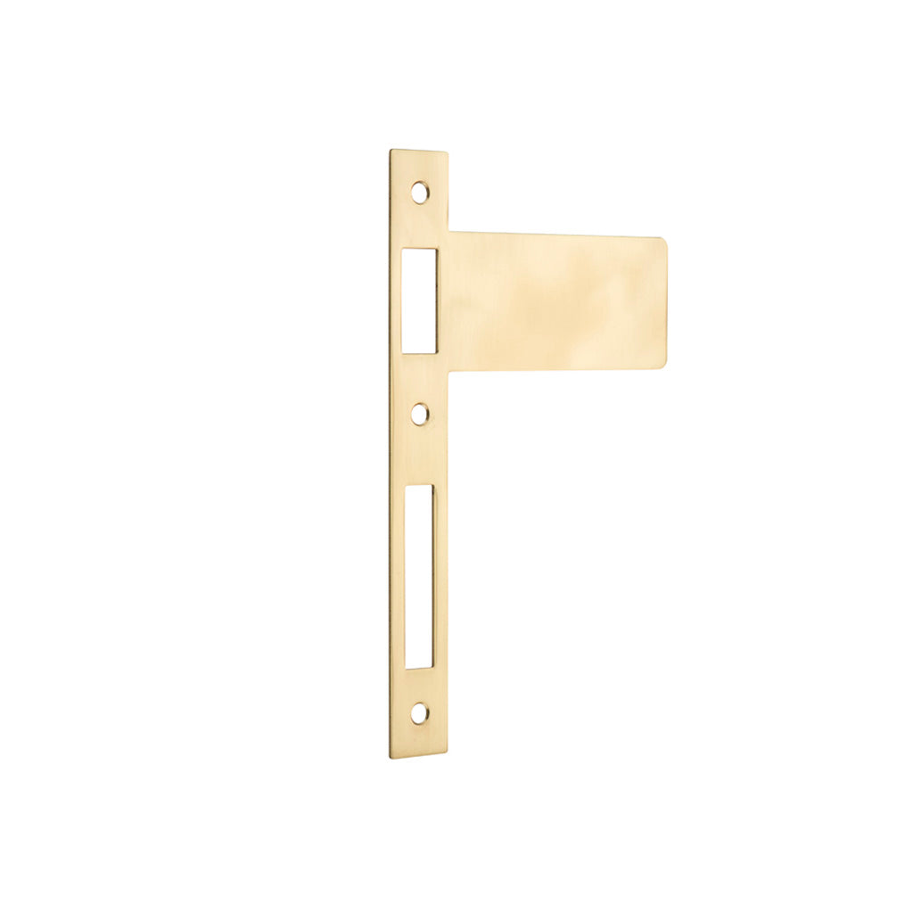 Extended 85mm Strikers - H198xW122mm Polished Brass