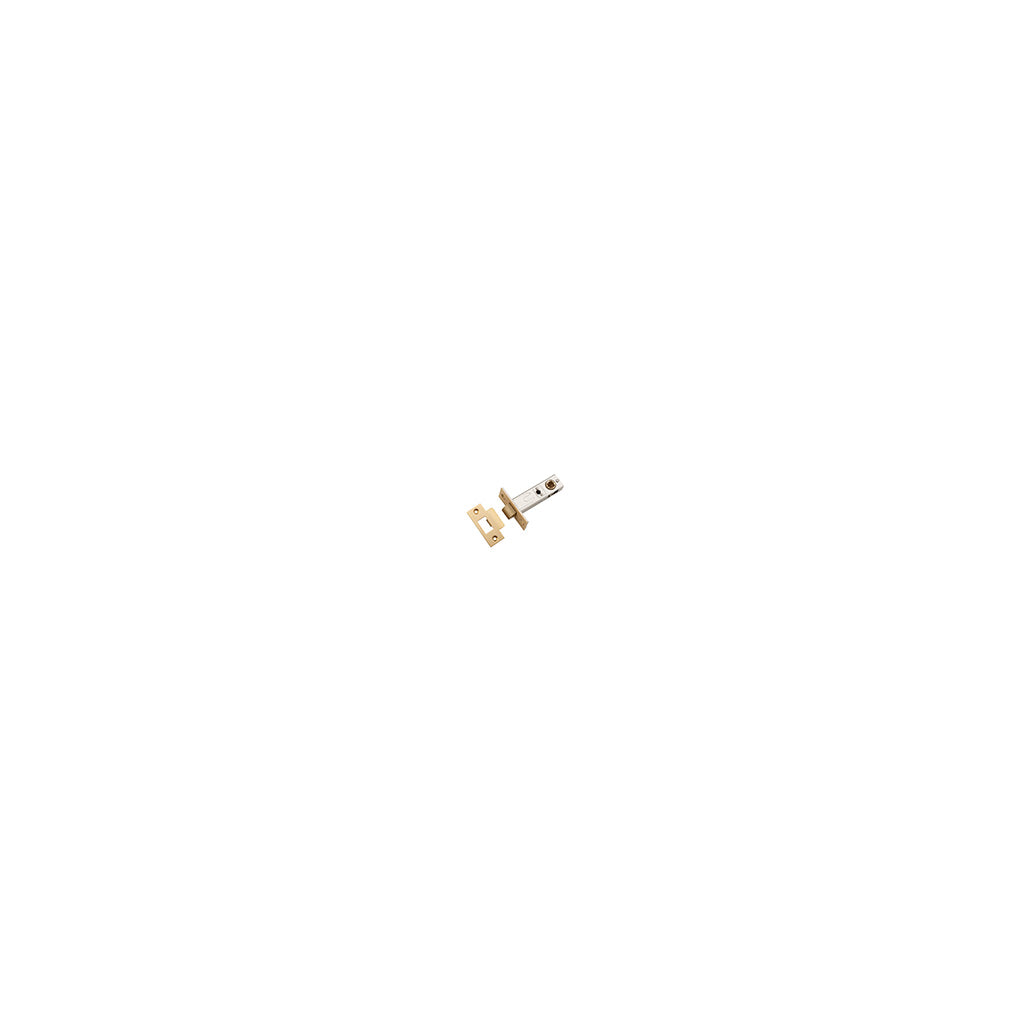 Tube Latch Brushed Brass / Hard Sprung Split Cam / 60mm