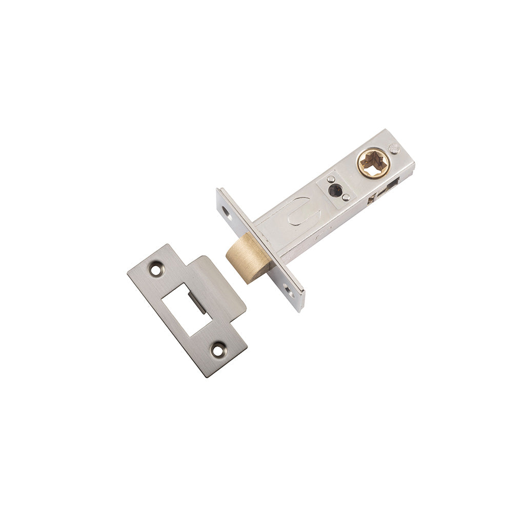 Tube Latch Satin Nickel / Hard Sprung Split Cam / 60mm