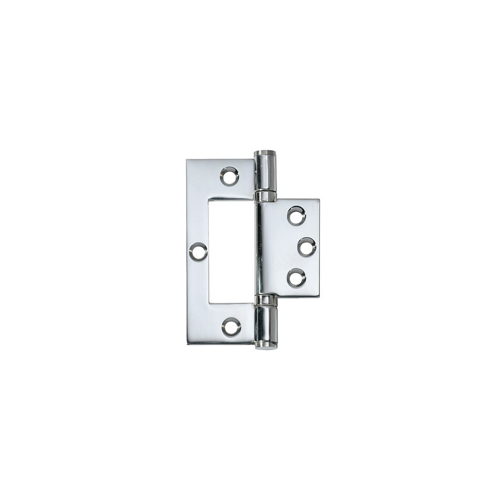Hirline Hinge - H100xW49mm Chrome Plated