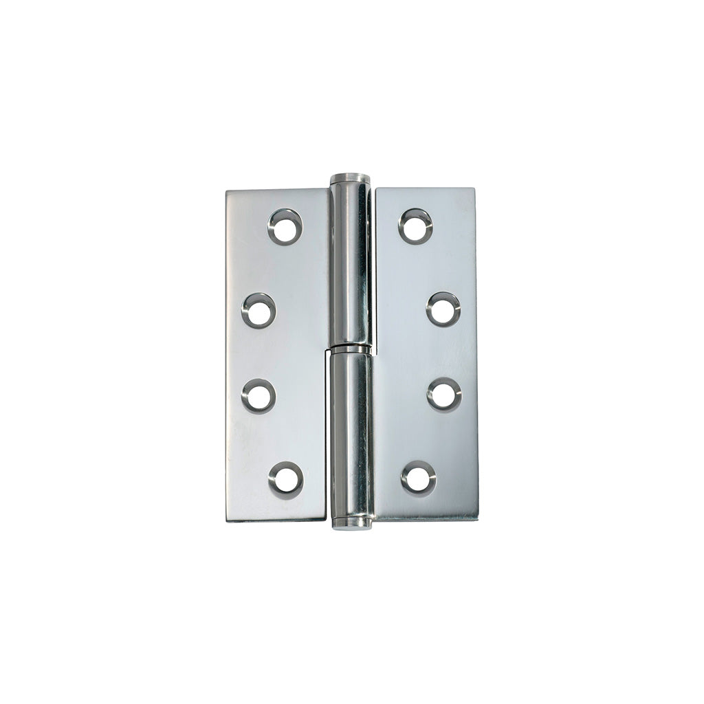 Lift Off Hinge - LH H100xW75mm Chrome Plated