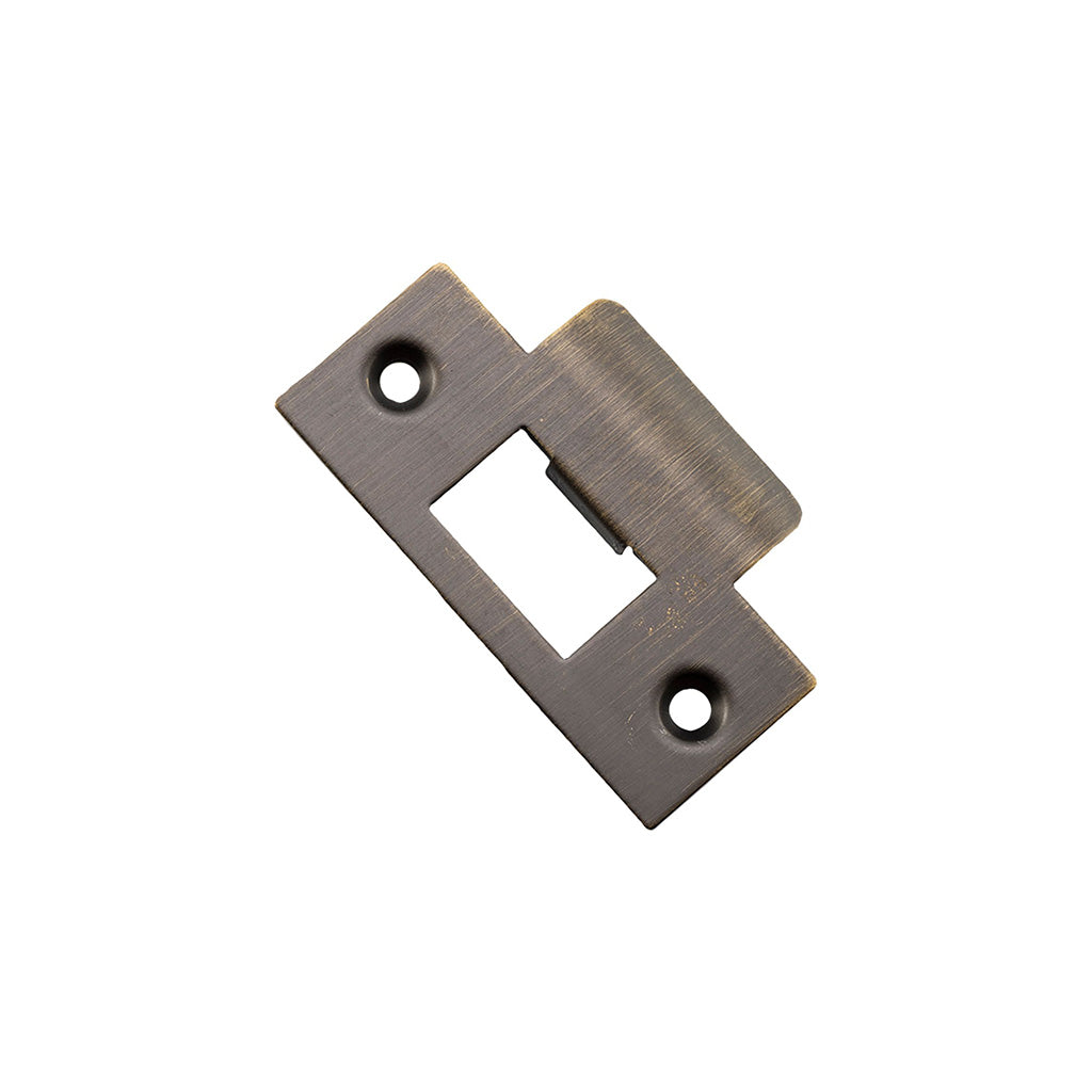 Metal Door Tube Latch Striker Signature Brass