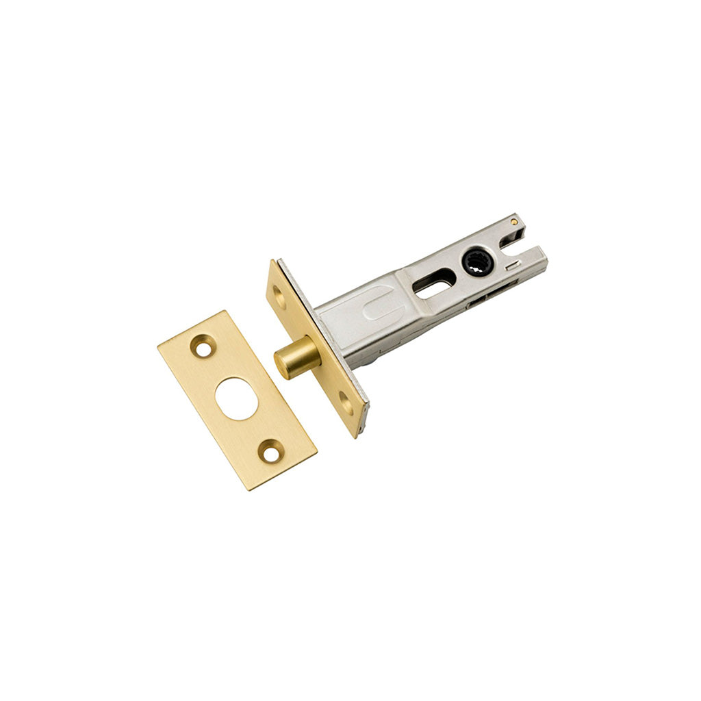 Privacy Bolt - Round Brushed Gold PVD / 60mm