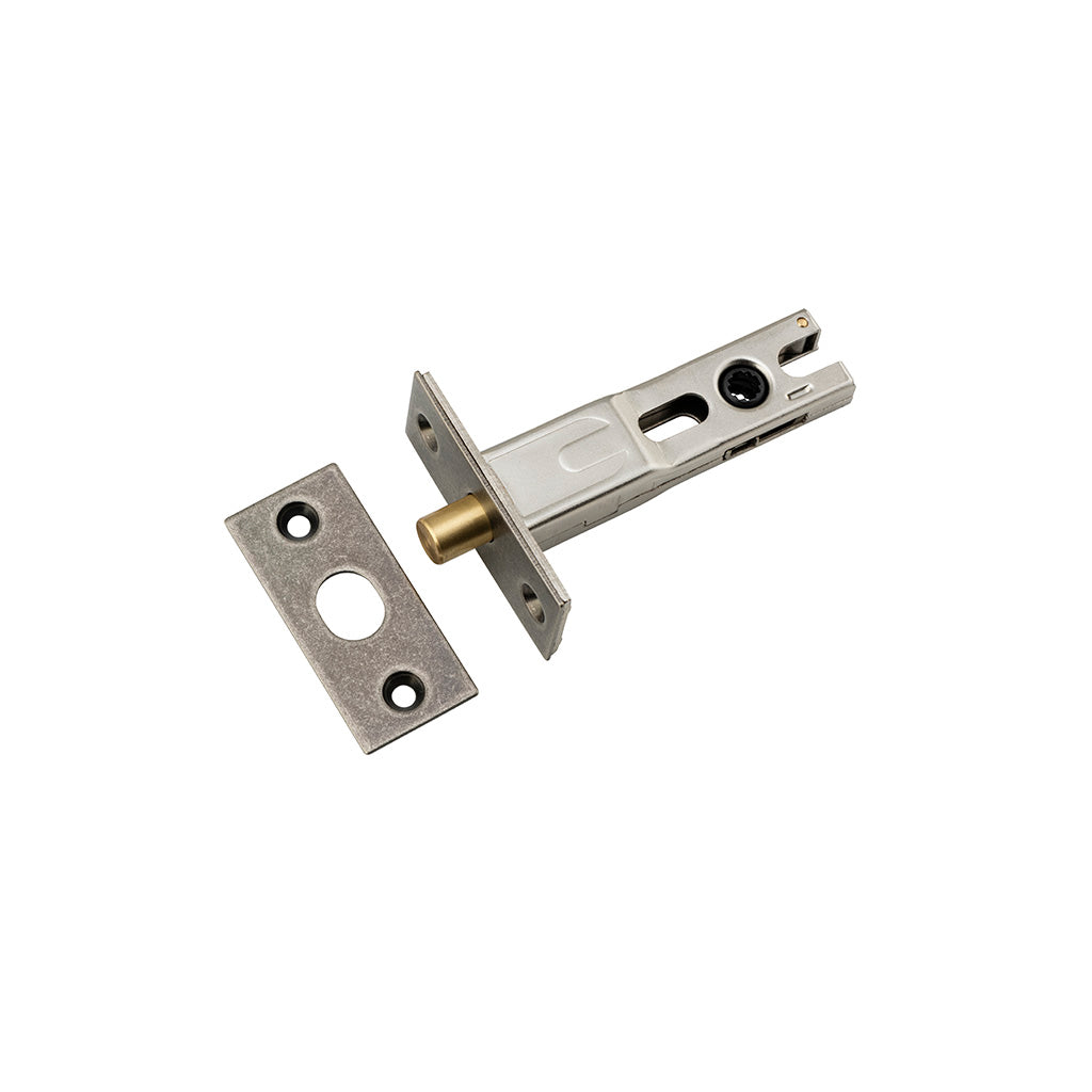 Privacy Bolt - Round Distressed Nickel / 60mm
