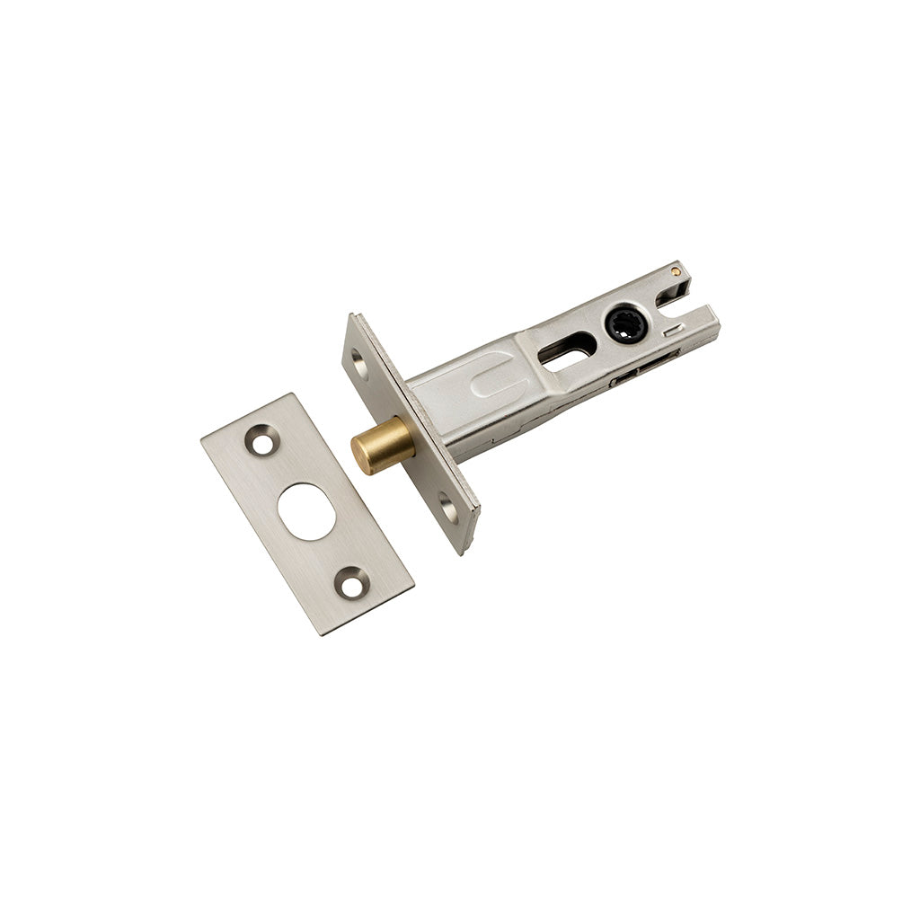 Privacy Bolt - Round Satin Nickel / 60mm