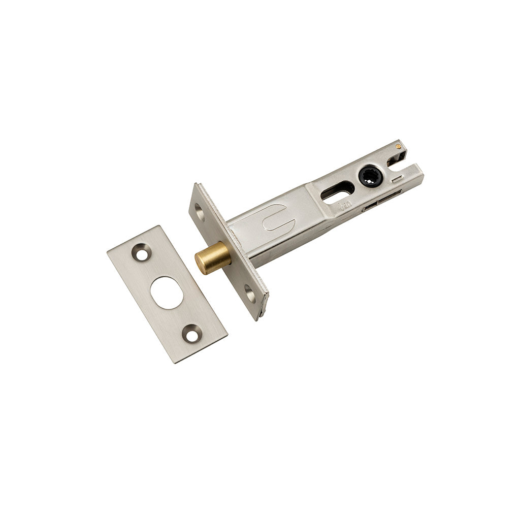 Privacy Bolt - Round Satin Nickel / 70mm