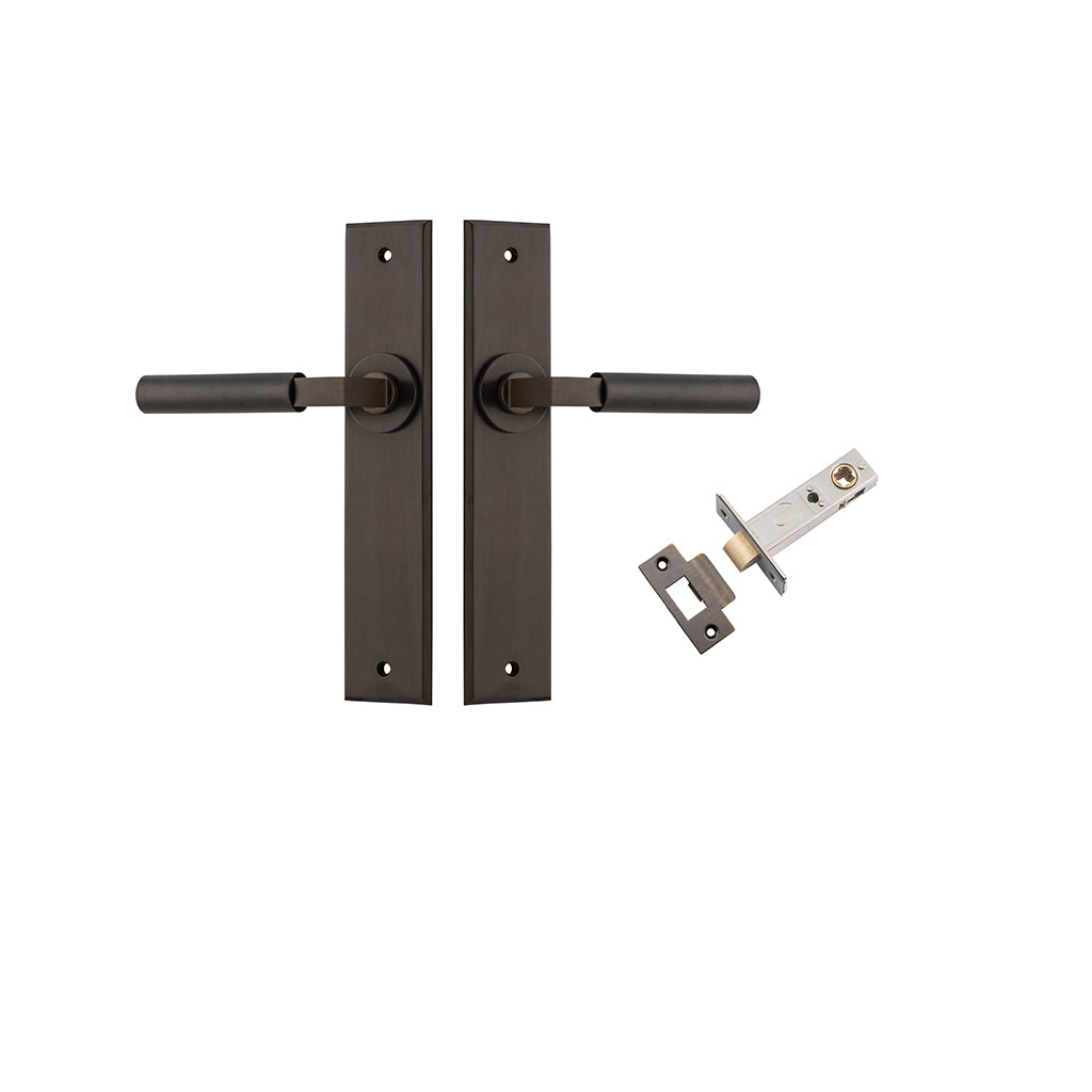 Berlin Lever - Chamfered Backplate Signature Brass / Passage / Passage Kit