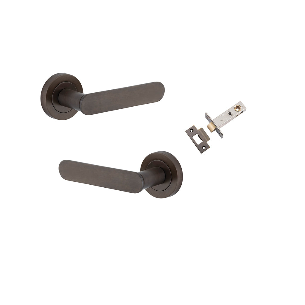 Bronte Lever - Round Rose Signature Brass / Passage / Passage Kit