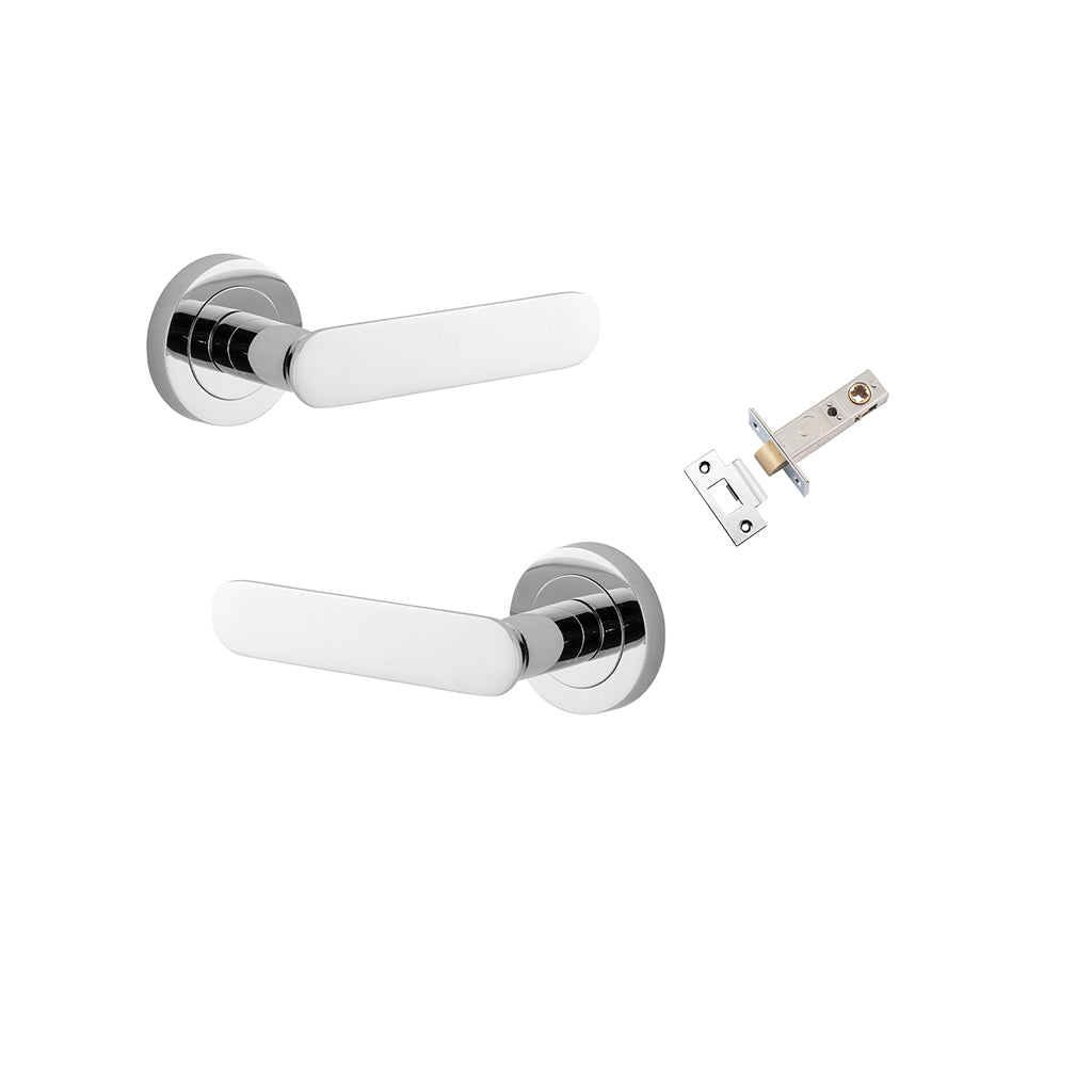 Bronte Lever - Round Rose Polished Chrome / Passage / Passage Kit