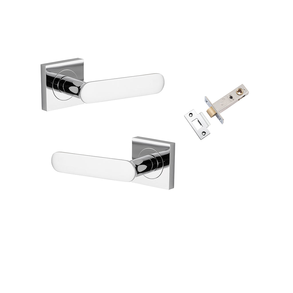 Bronte Lever - Square Rose Polished Chrome / Passage / Passage Kit