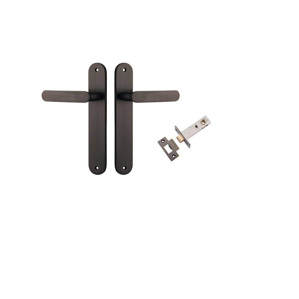 Bronte Lever - Oval Backplate Signature Brass / Passage / Passage Kit