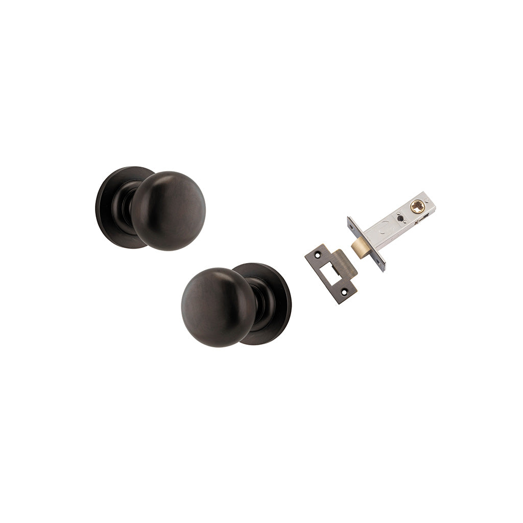 Cambridge Knob - Round Rose Signature Brass / Passage / Passage Kit