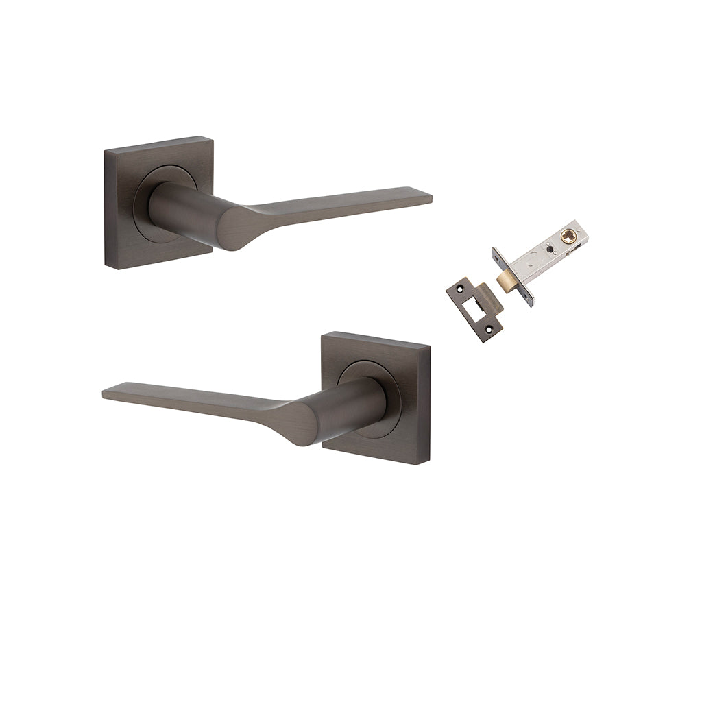 Como Lever - Square Rose Signature Brass / Passage / Passage Kit