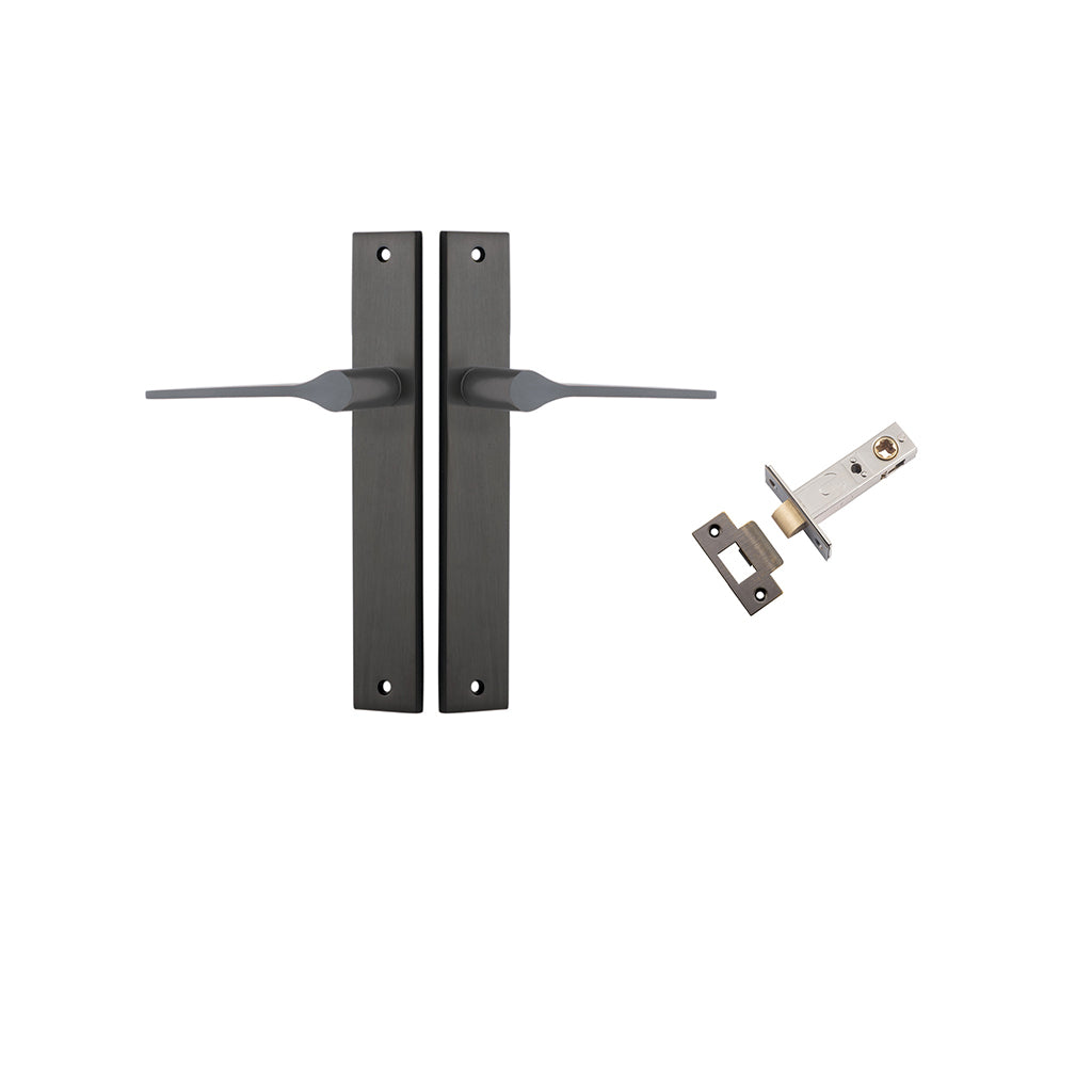 Como Lever - Rectangular Backplate Signature Brass / Passage / Passage Kit