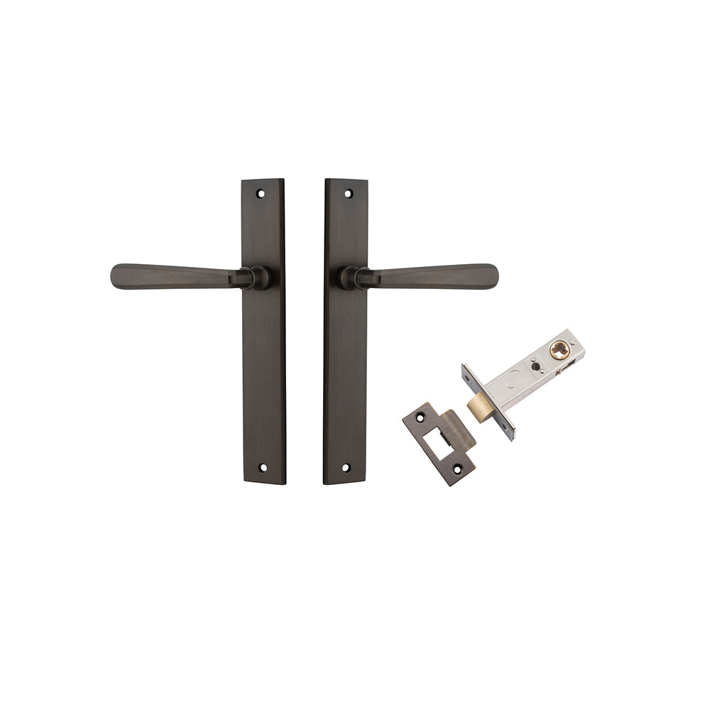 Copenhagen Lever - Rectangular Backplate Signature Brass / Passage / Passage Kit
