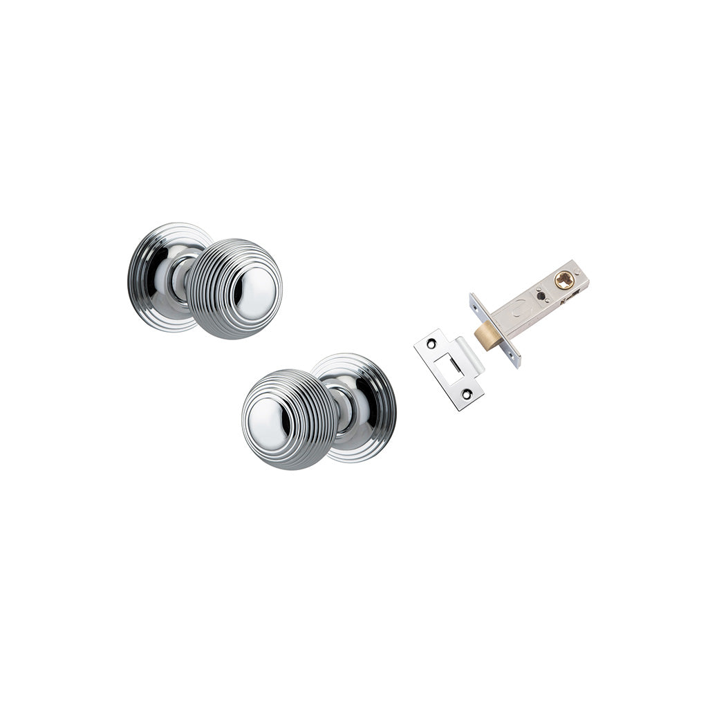Guildford Knob - Round Rose Polished Chrome / Passage / Passage Kit