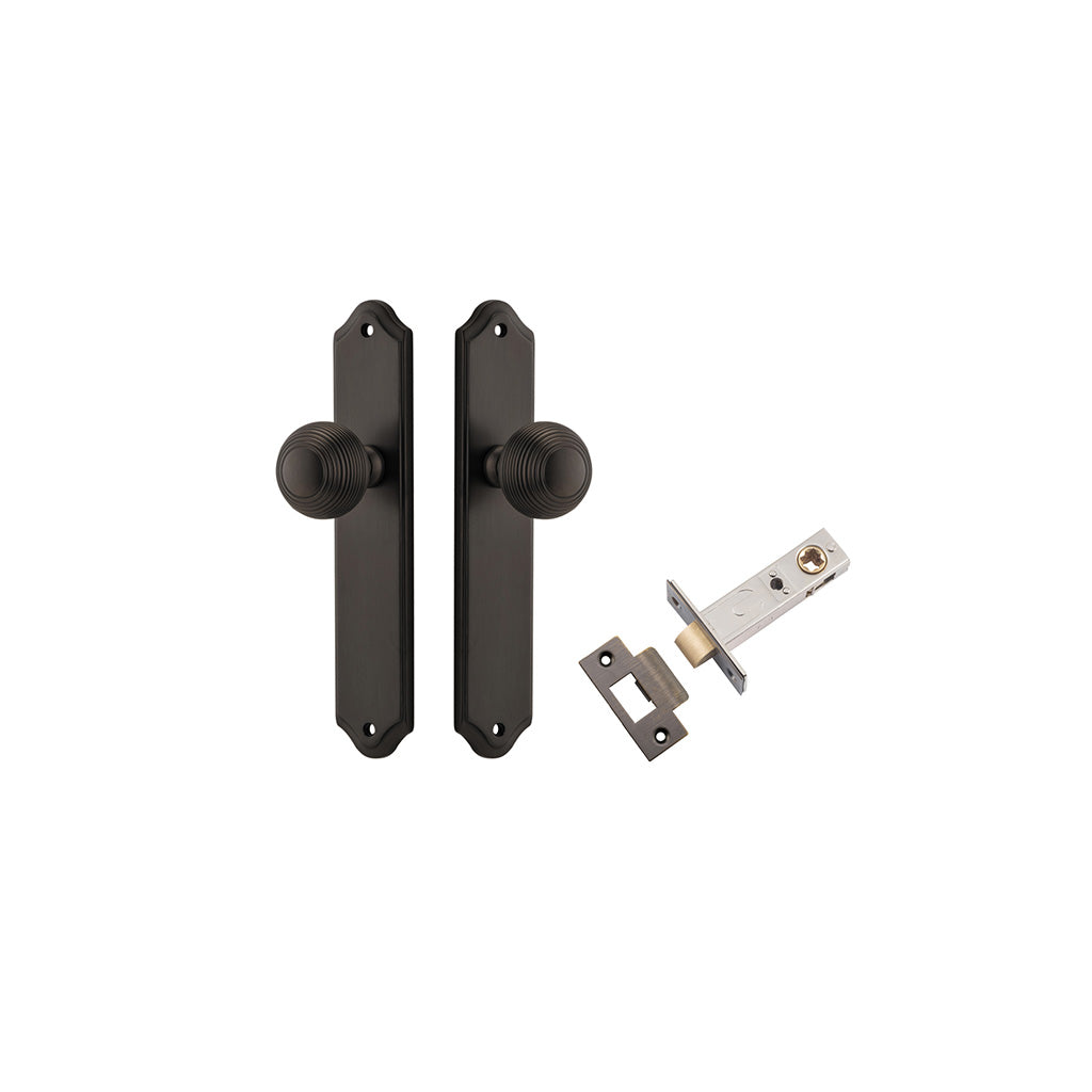 Guildford Knob - Shouldered Backplate Signature Brass / Passage / Passage Kit