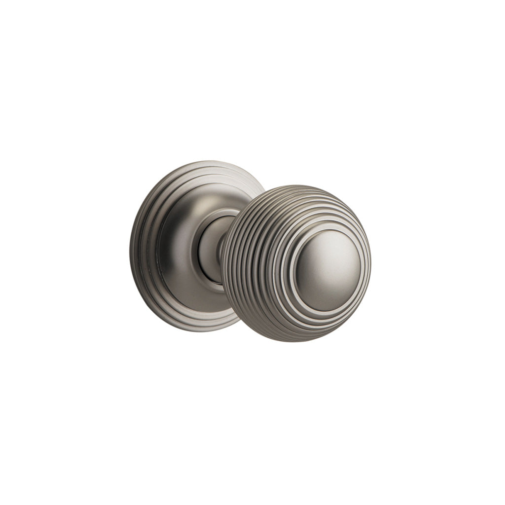 Guildford Knob - Round Rose Satin Nickel / Passage / Lever Set Only
